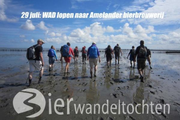 Wadlopen naar Amelander Bierbrouwerij Wadlopen naar Amelander Bierbrouwerij