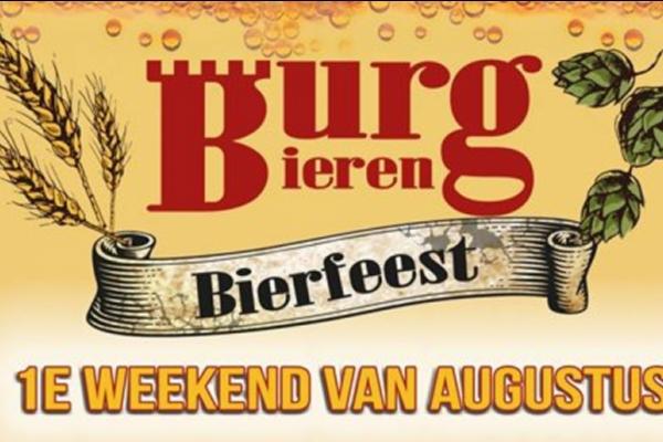Burg Bieren Bierfeest 4 en 5 augustus