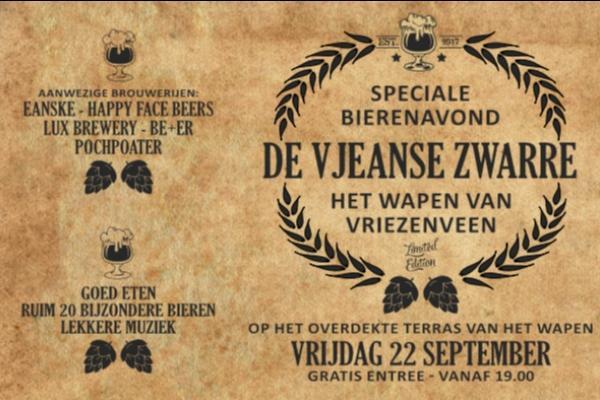 De Vjeanse Zwarre Hele Speciale Bierenavond De Vjeanse Zwarre Hele Speciale Bierenavond
