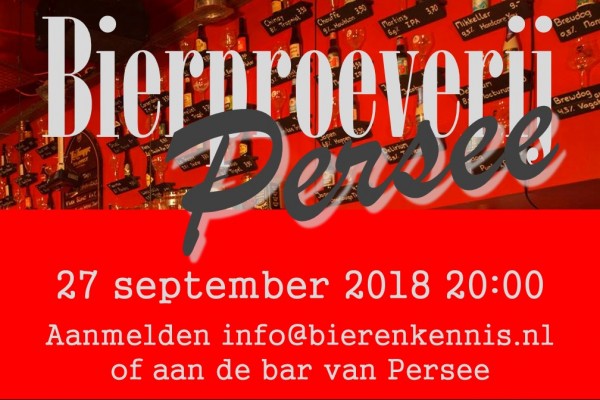 Bierproeven bij Persee