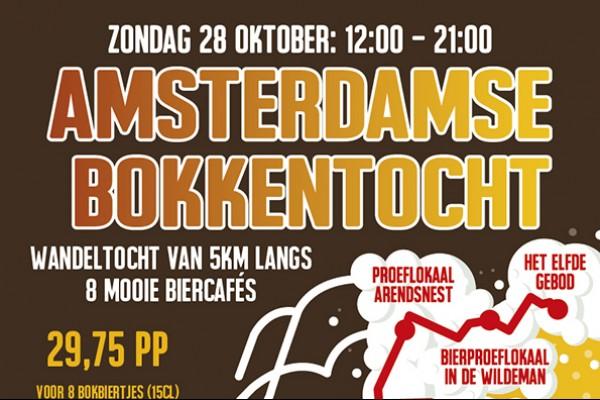 Amsterdamse Bokkentocht op zondag 28 oktober