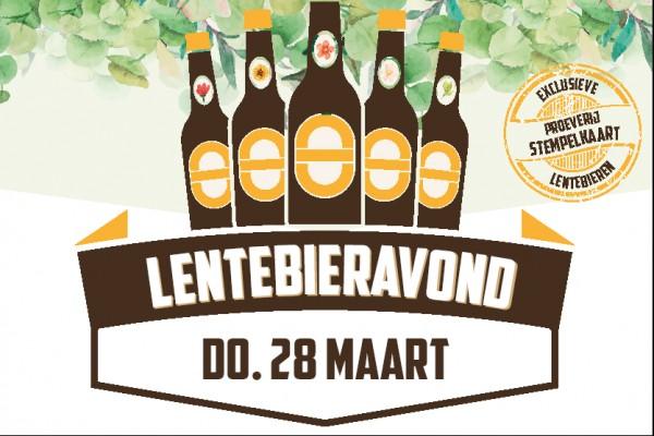 Lentebieravond met live muziek Lentebieravond met live muziek