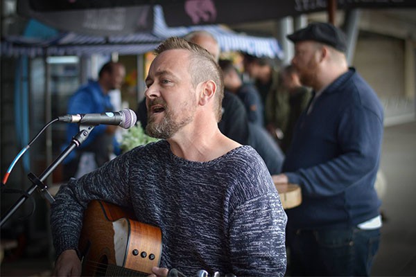 Live muziek bierfestival Amsterdam - Andrew