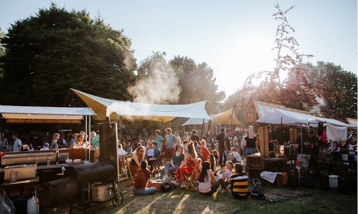 Mout bierfestival Sfeer