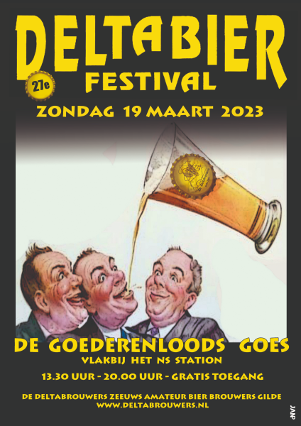 Delta Bierfestival 2023 poster