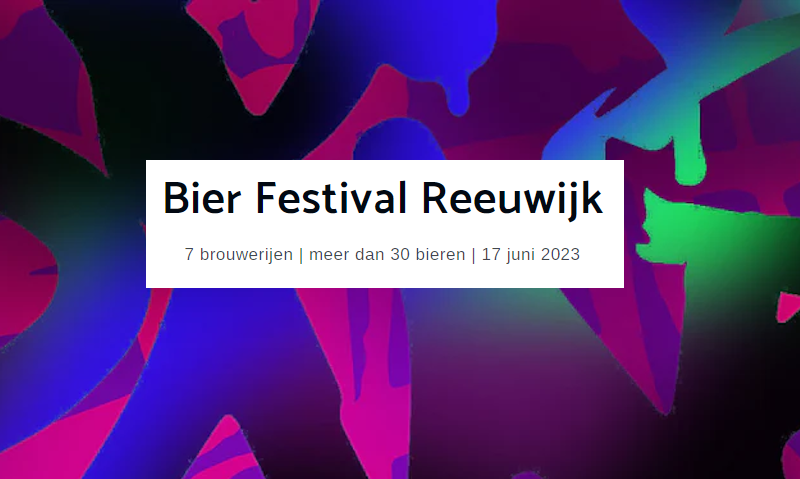 Bier Festival Reeuwijk