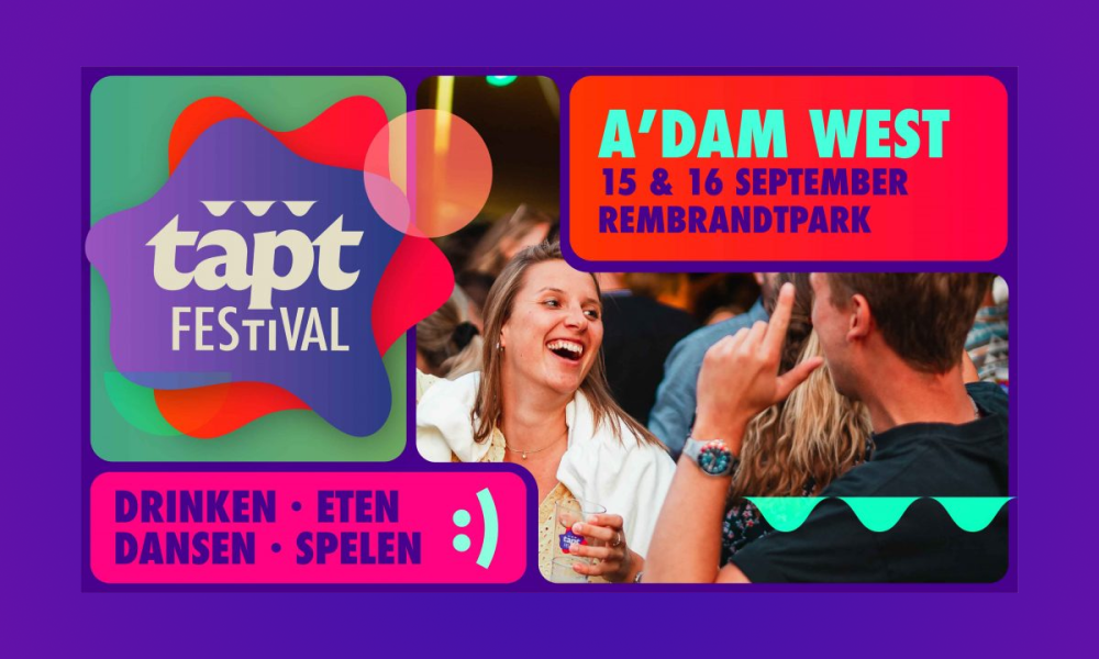 TAPT FESTIVAL AMSTERDAM WEST TAPT FESTIVAL AMSTERDAM WEST
