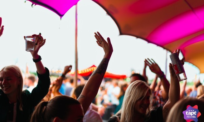 Dansen tijdens TAPT Festival