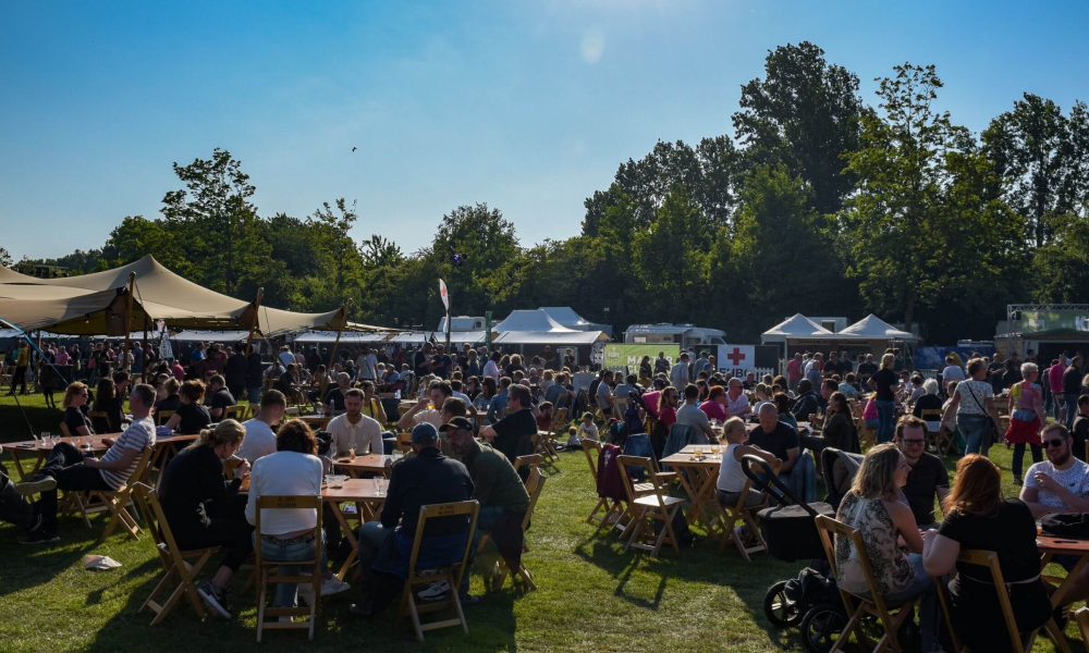 Hoppig Bierfestival Sfeer