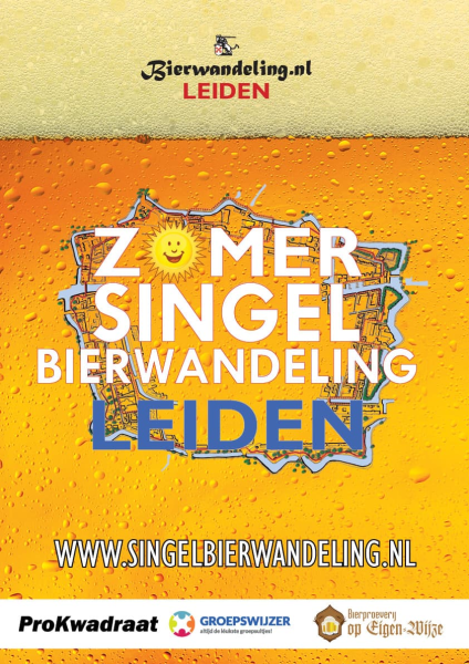 Zomersingel Bierwandeling Leiden 2023