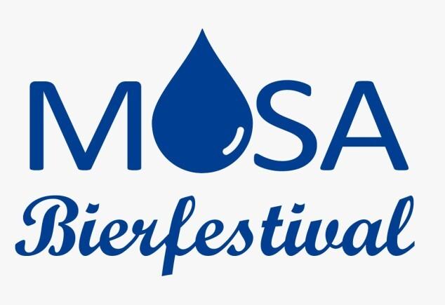 Mosa Bierfestival logo blauw