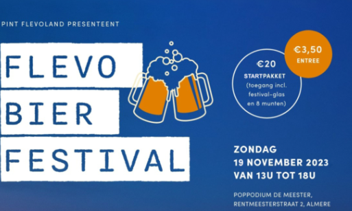 Flevo Bier Festival 2023 header