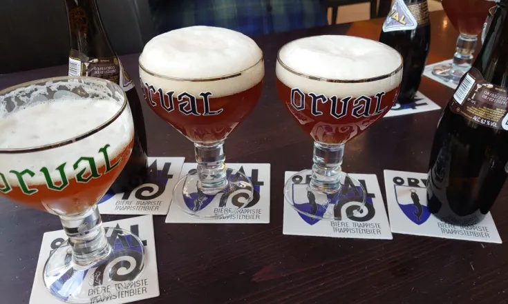 Orval Trappist proeverij Orval Trappist proeverij