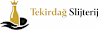 Logo van Tekirdag Slijterij met een gouden fles kroon op witte achtergrond.