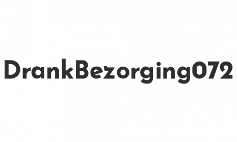 Logo met de tekst DrankBezorging072 in een modern lettertype.
