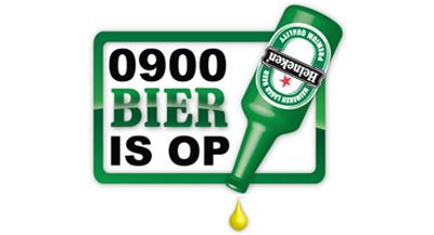 Bier is op logo