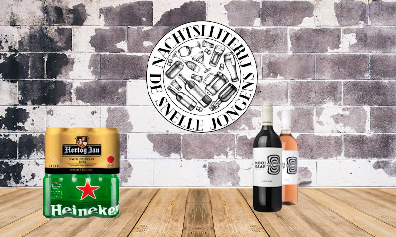 bier en wijn bij nachtslijterij de snelle jongens