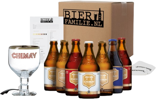 Chimay bierpakket inclusief originele bokaal