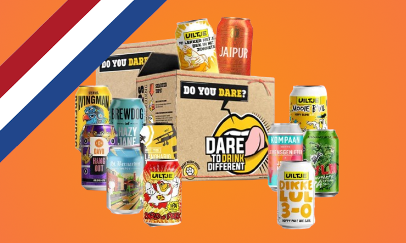Koningsdag 2024 bierpakket Dare to Drink Different