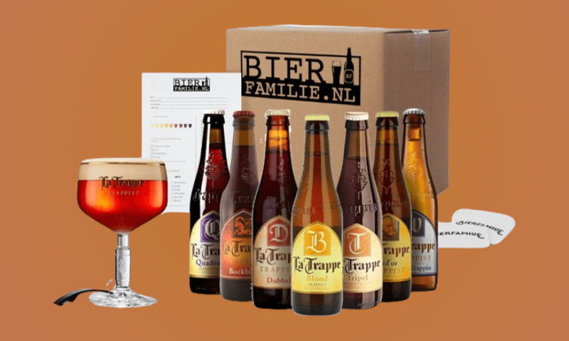 La Trappe selectie bierpakket inclusief bierglas La Trappe selectie bierpakket inclusief bierglas