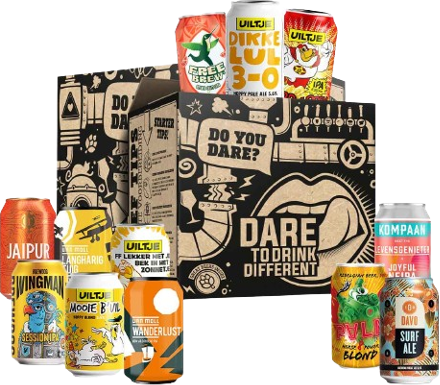 EK Bierpakket van Dare to Drink Different