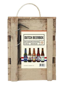 Dutch Beerbox kist met 5 bieren
