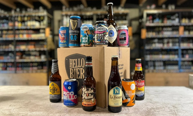 Bierpakket alcoholarm van Hellobier