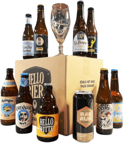 Bierpakket wit- en Weizenbier van Hellobier