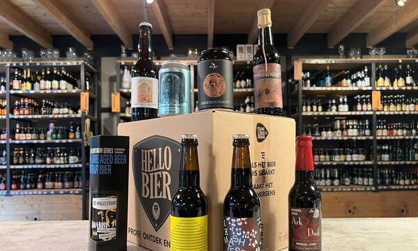 Bierpakket met vatgerijpt bier