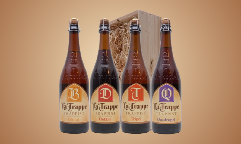 La Trappe Geschenk bierpakket met vier grote flessen