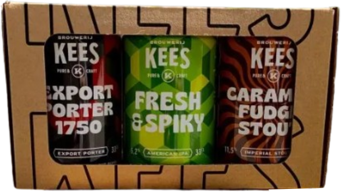 Brouwerij Kees proefset met 6 verschillende bieren