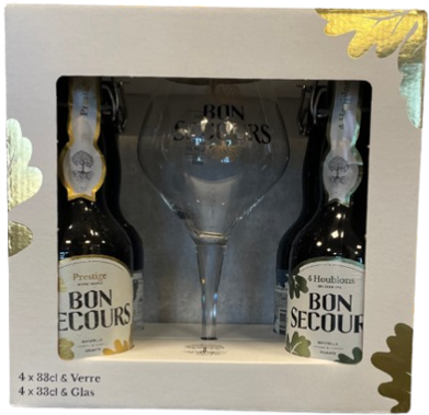 Bon Secours bierpakket met bierglas