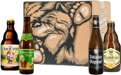 Belgisch bierpakket van Beerinabox