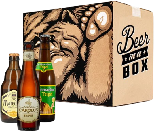 Belgisch bierpakket van Beerinabox