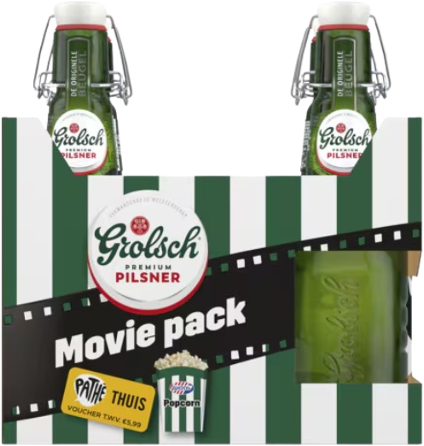 Grolsch Pathe Filmavond Bierpakket