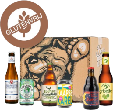 Glutenvrij Bierproeverij Pakket van Geheimbiertje beerinabox