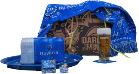 Bavaria Carnavalspakket inclusief sjaal