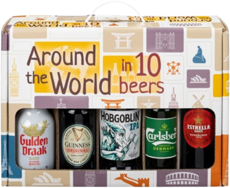 Bierpakket cadeau: Around The World In 10 Beers