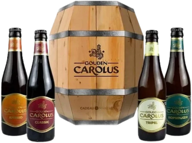 Gouden Carolus: Bierton 'Bier editie' (4x33cl) Gouden Carolus: Bierton 'Bier editie' (4x33cl)