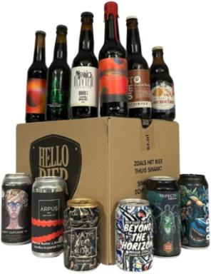 Stout en Porter bierpakket van Hellobier Stout en Porter bierpakket van Hellobier