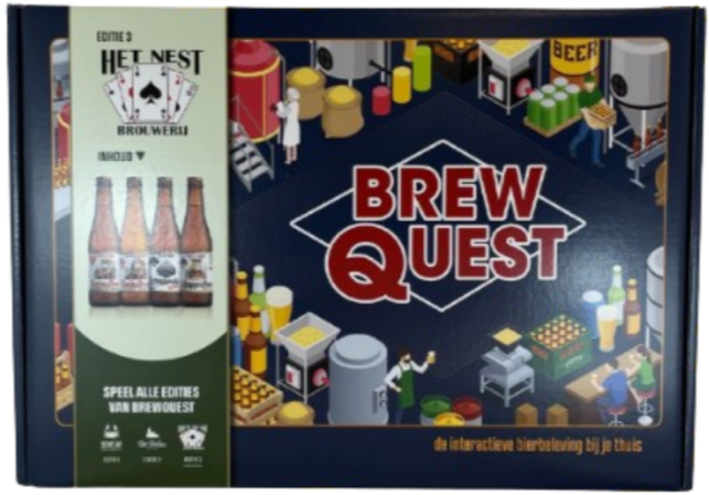 BrewQuest bierpakket in het teken van Het Nest
