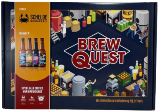 BrewQuest bierpakket in het teken van Scheldebrouwerij
