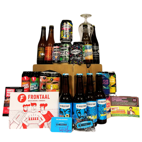 Bierpakket proef Nederland inclusief leuke extra's