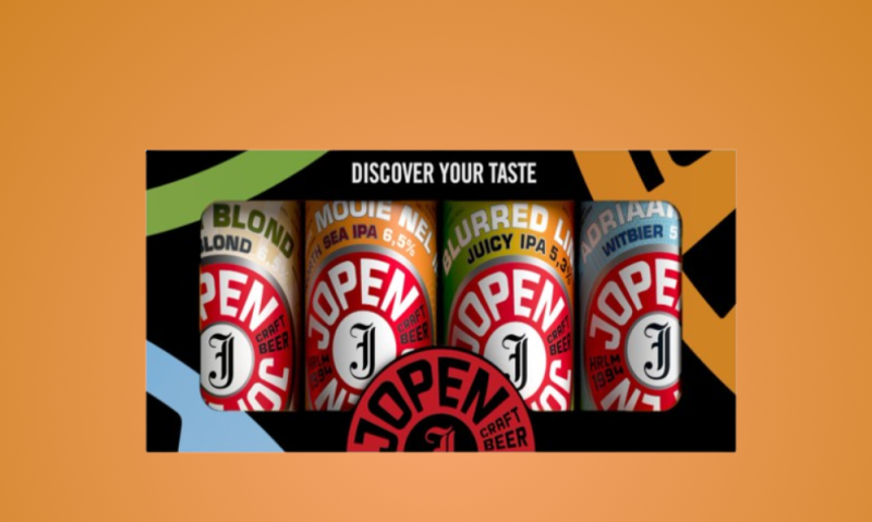 Jopen cadeaupakket met 4 bieren