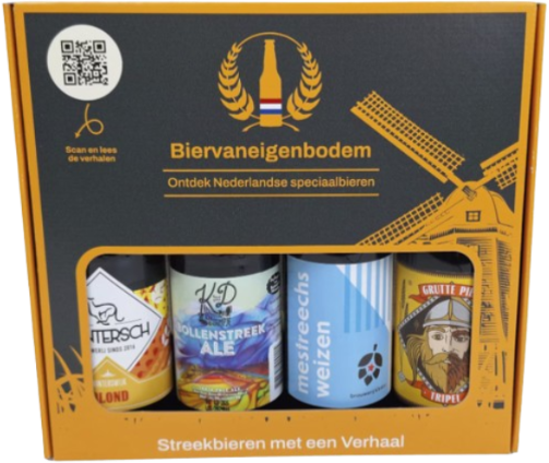 Bier van eigen bodem Cadeaupakket met bier verschillende bieren