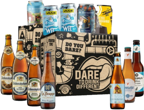 Wit- en Weizen bierpakket DaretoDrinkDifferent