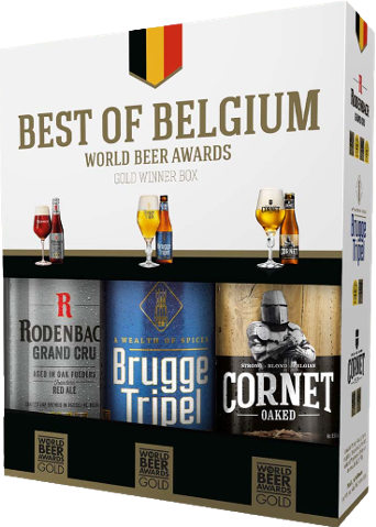 Best of Belgium bierpakket met drie speciaalbieren Best of Belgium bierpakket met drie speciaalbieren