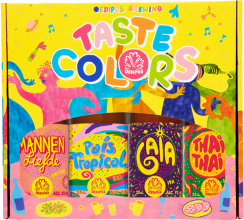 Oedipus bierpakket Taste Colors