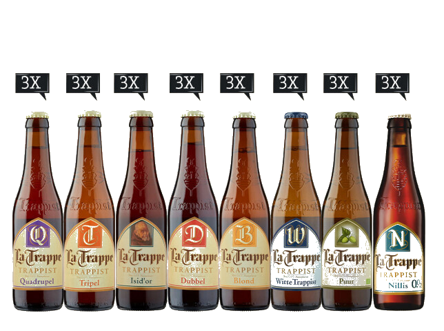 La Trappe soorten bier