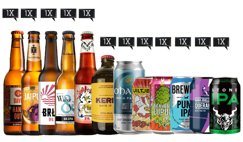 Soortenbier Bierpakket IPA